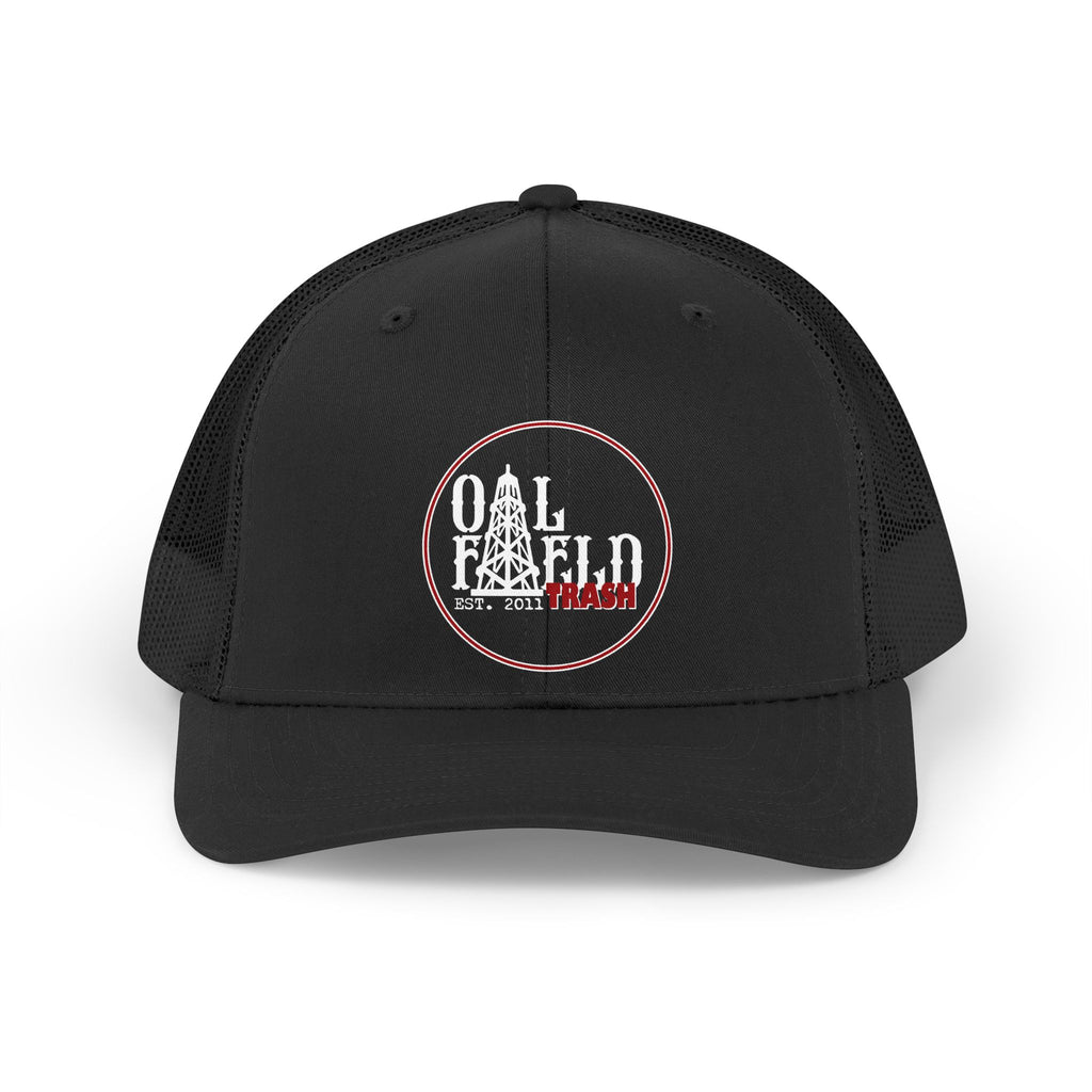 Oilfield Trash Trucker Hat| Classic Logo, Embroidered Mesh Cap