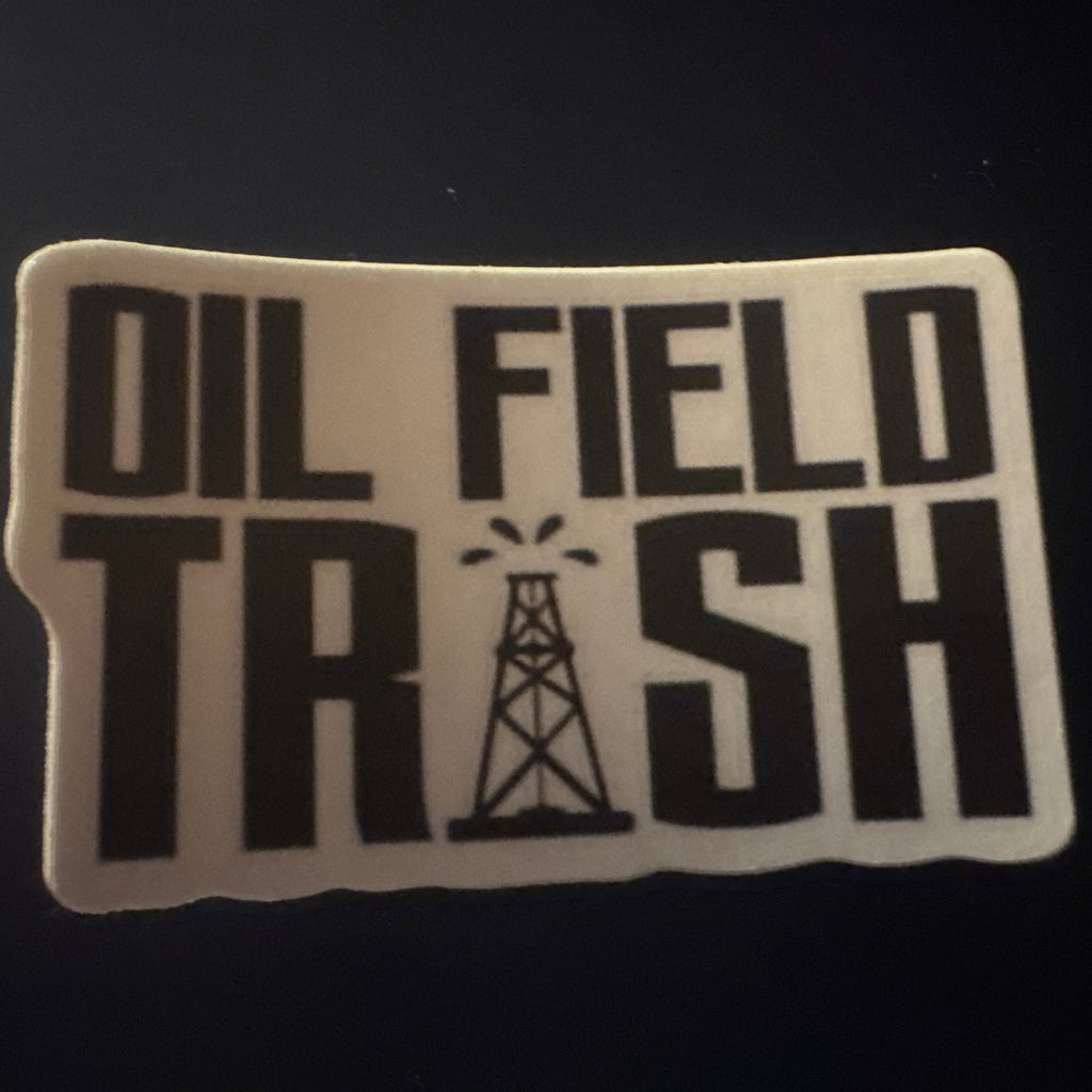 Single OG Oilfield Trash Sticker